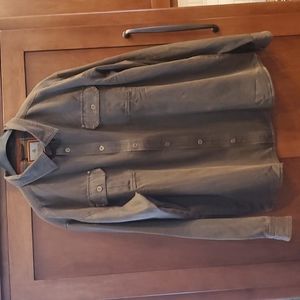 Fantastic Legendary Whitetails/3XL Shirtjacket Brown w/ Brown plaid flannel.